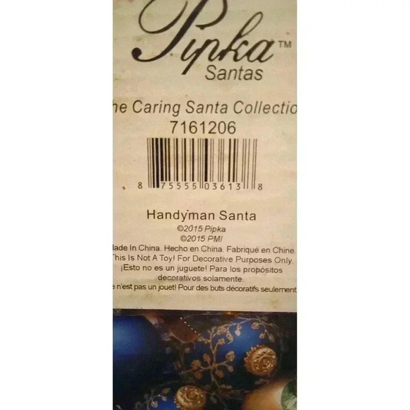 Handyman Santa, By Pipka Santas, The Caring Santas Collection, 2015 - Picture 7 of 9